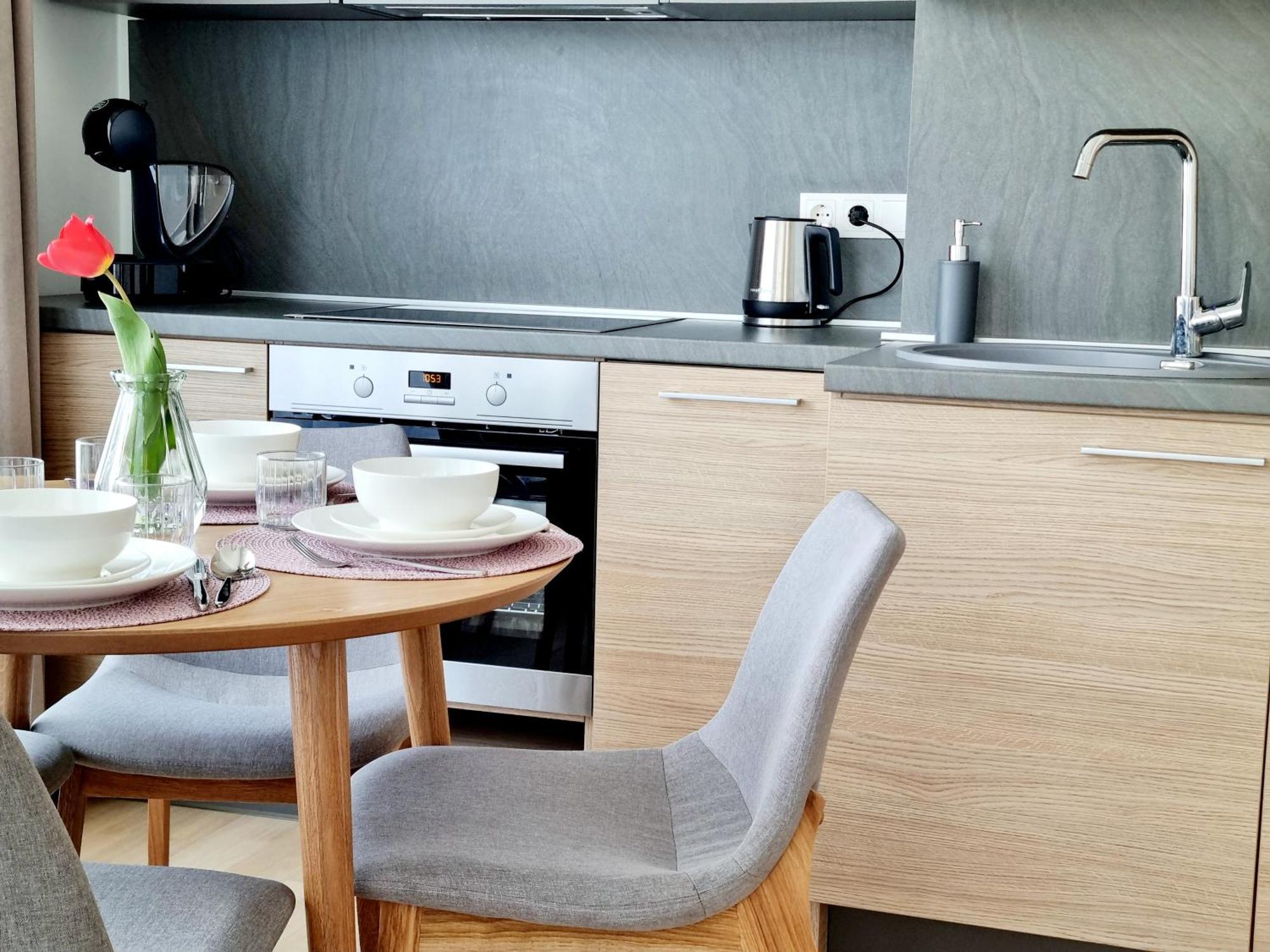 Melodija Apartments In Druskininkai Center Екстер'єр фото