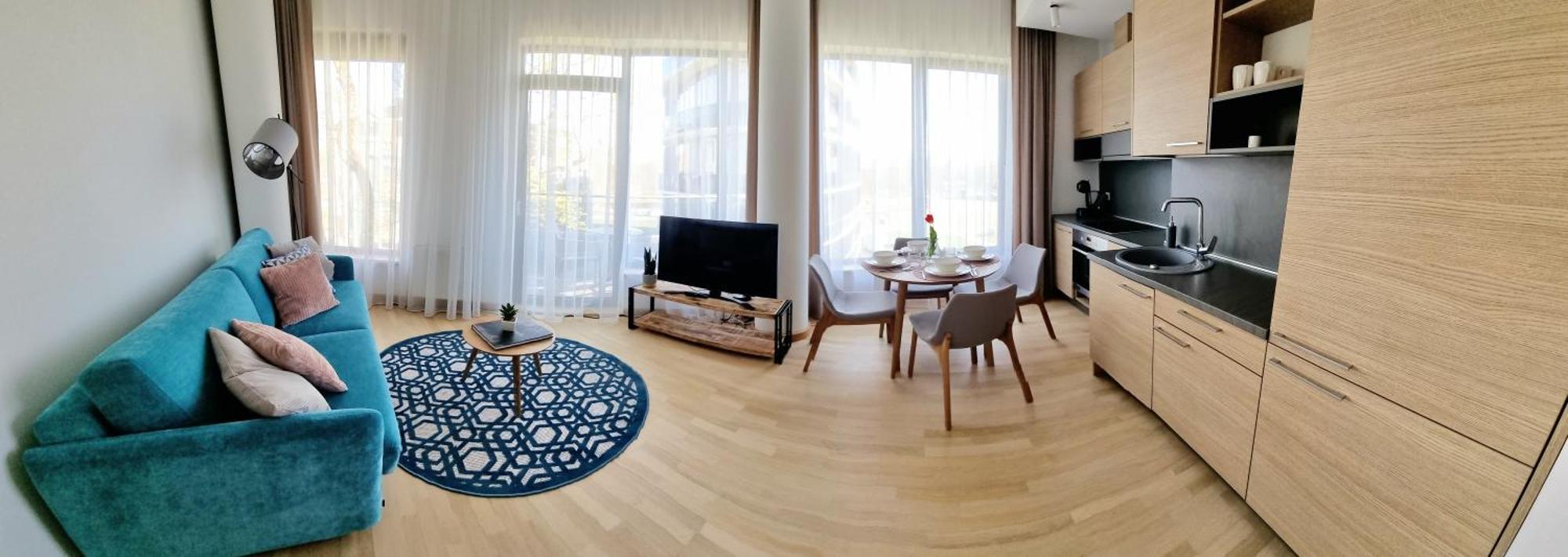 Melodija Apartments In Druskininkai Center Екстер'єр фото