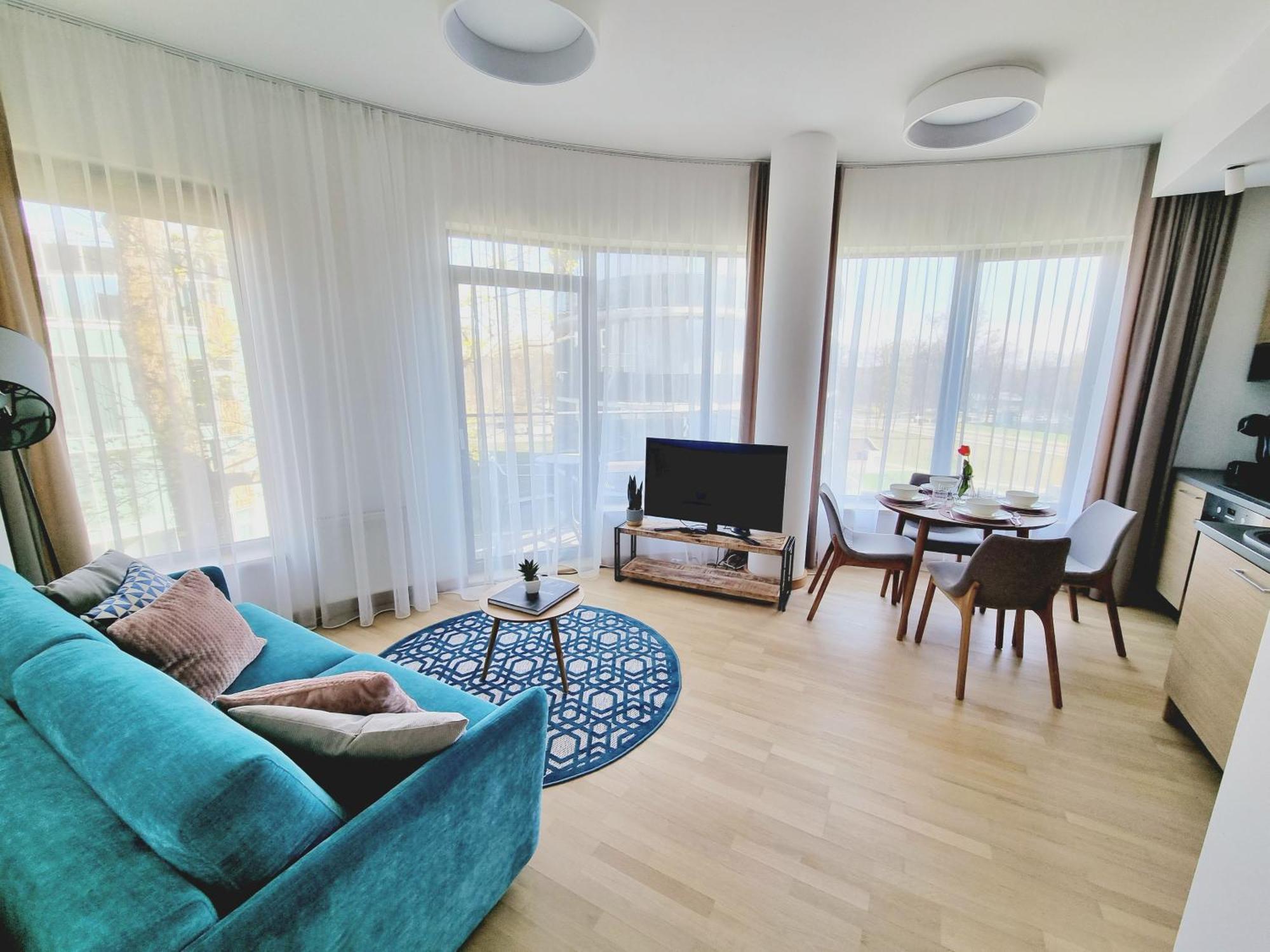 Melodija Apartments In Druskininkai Center Екстер'єр фото